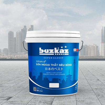 Sơn ngoại thất siêu bóng TITAN 8*