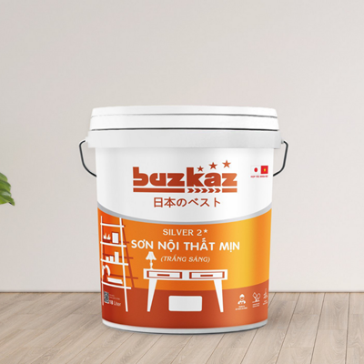 Sơn nội thất lau chùi SILVER 2*