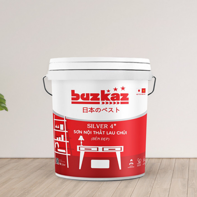 Sơn nội thất lau chùi SILVER 4*
