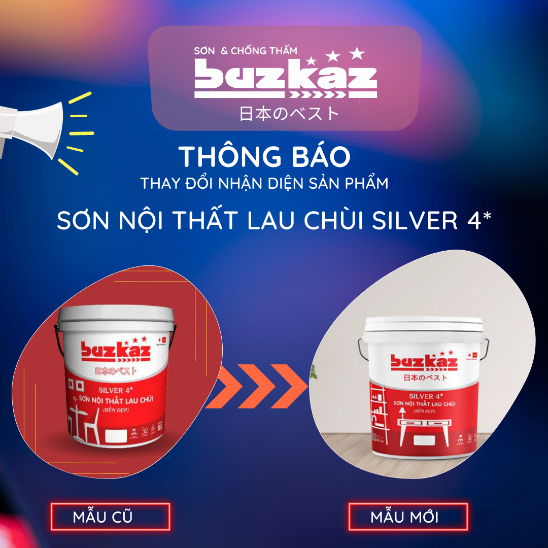 thay đổi nhận diện sản phẩm BuzKaz Paint コレクション