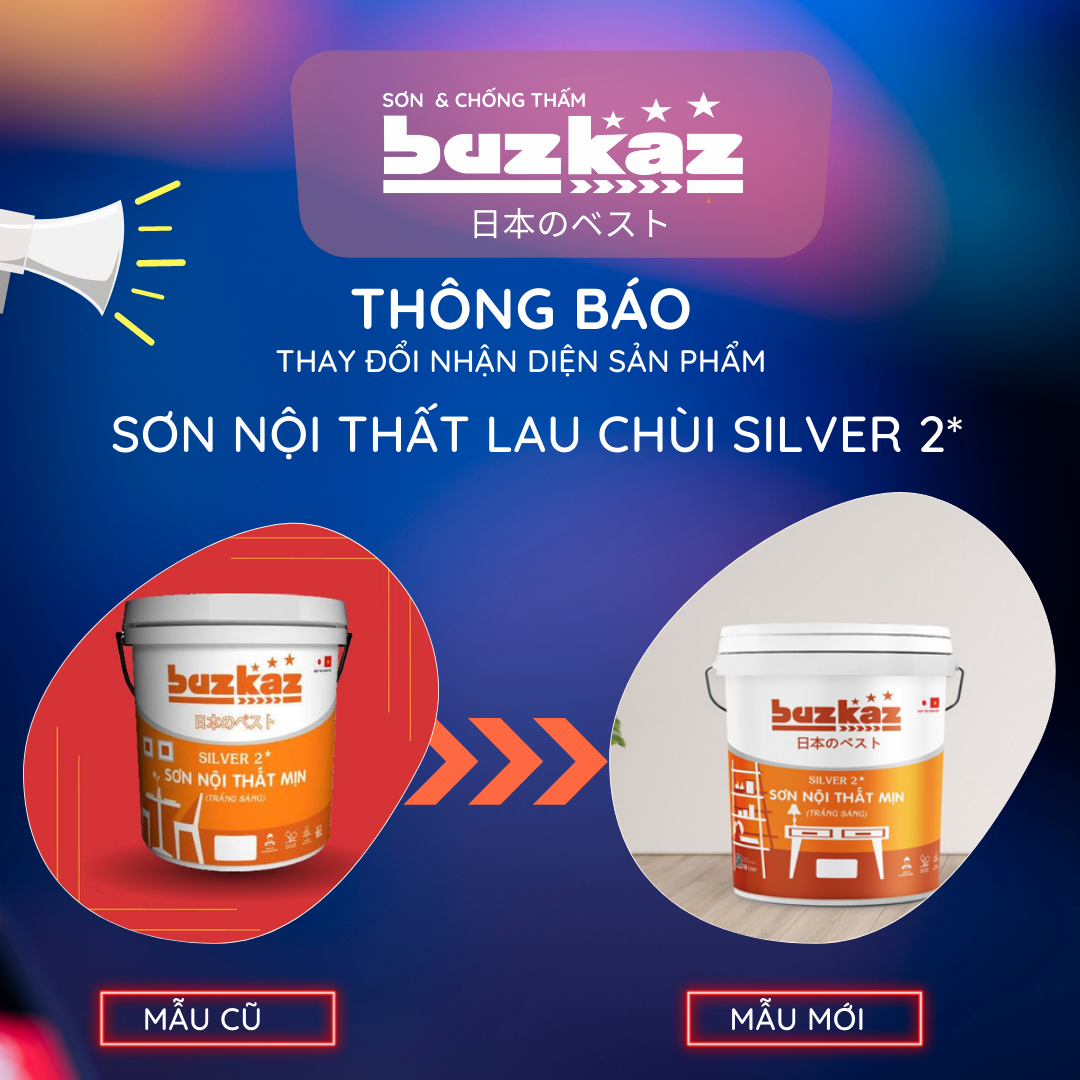 thay đổi nhận diện sản phẩm BuzKaz Paint コレクション
