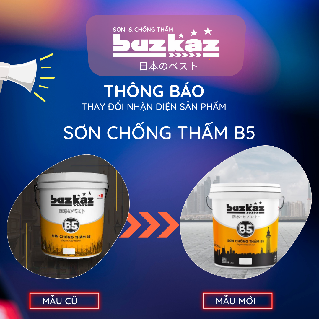 thay đổi nhận diện sản phẩm BuzKaz Paint コレクション