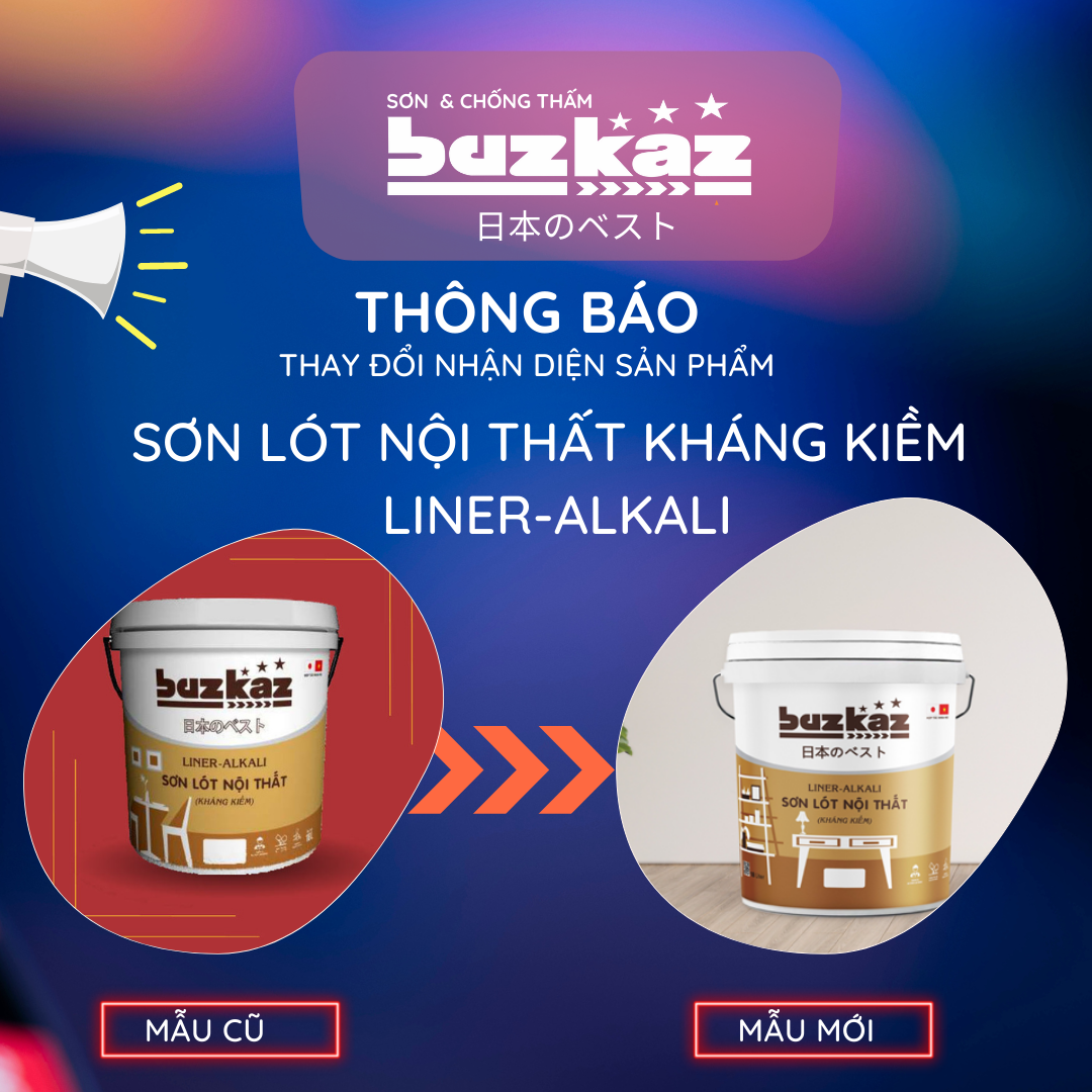 thay đổi nhận diện sản phẩm BuzKaz Paint コレクション