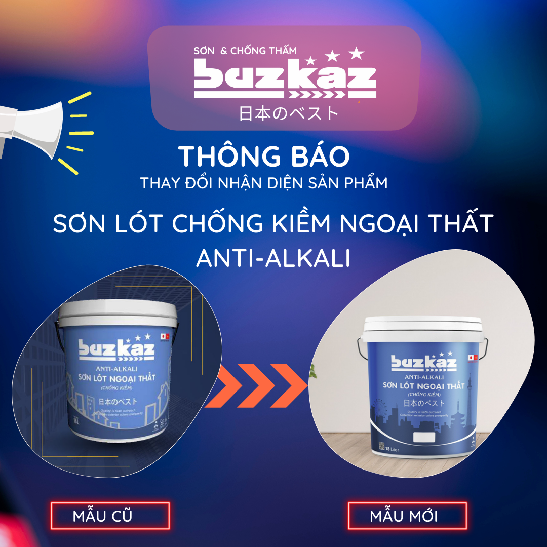 thay đổi nhận diện sản phẩm BuzKaz Paint コレクション
