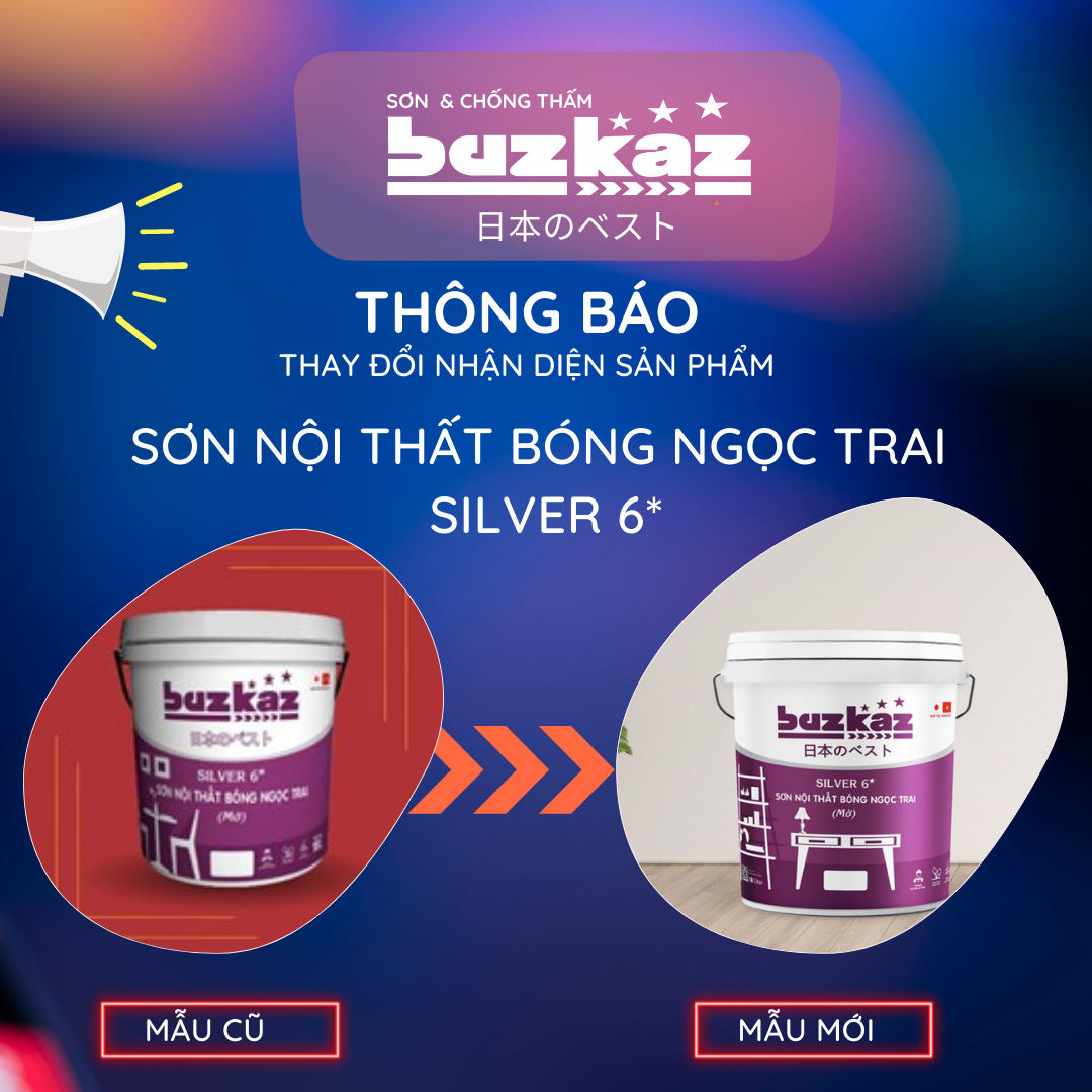 thay đổi nhận diện sản phẩm BuzKaz Paint コレクション